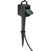 Brennenstuhl Connect - Smart strømstrip - AC 250 V - 3680 Watt - Wi-Fi - output-stikforbindelser: 2 (2 x strøm) - 10 m ledning