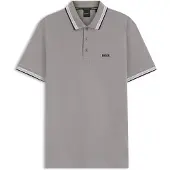 BOSS Poloshirt i bomuldspiqué med logodetaljer