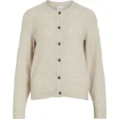 Vila Vivioli Rund Udskæring Strikket Cardigan