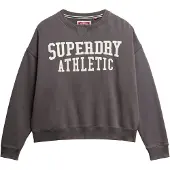 Superdry Superdrytil kvinder. W2012441A Sweatshirt Relaxed lilla (S), Casual, Bomuld