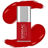 Semilac 3in1 One Step Glossy Neglelakgel 7 ml S530 Scarlet