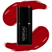 Semilac UV Nagellack Neglelakgel 7 ml 608 Soft Red