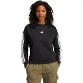 Adidas Essentials 3 Stripes Fleece Sweatshirt