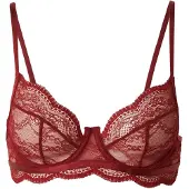 Hunkemoller BH 'ISABELLE' carminrød