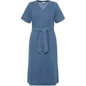 Moves Dame Morgen Kjole 1002 Medium Blue