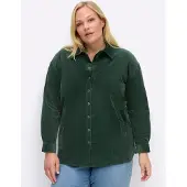 Sheego Bluse mørkegrøn