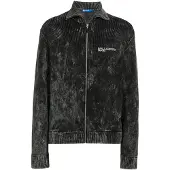 Karl lagerfeld JEANS Cardigan lysegrå / sort