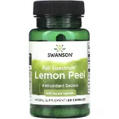 Swanson Health , Full Spektrum Lemon Peel, 400 mg, 60 Capsuler