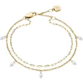Fossil Armbånd 'Ellis' guld