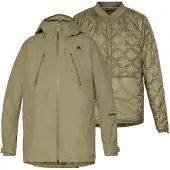 Burton - Skijakker - M Reserve 2L 3in1 Jacket Forest Moss til UnisexUld - Størrelse L - Kaki