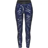 LASCANA Sportsbukser navy / sort / sølv