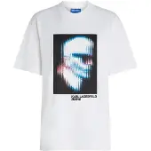 Karl lagerfeld JEANS Shirts azur / pitaya / sort / hvid