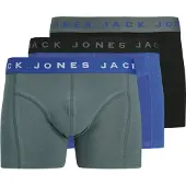 Jack & Jones Boksershorts 'JACBENNETT' blå / grå / sort