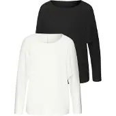 Vivance Shirts sort / hvid