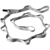 Black Diamond - Klatreslynger - 18Mm Nylon Daisy Chain Grey til UnisexNylon - Størrelse 140 cm - Grå