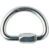 Petzl - Klatretillbehør - Demi Rond N 10 til UnisexAluminium