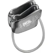 Petzl - Sikkerheds og nedfiringsudstyr - Verso 2 Gris til Unisex - Grå
