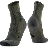 X-socks - Vandretøj - Hike Discover Ankle Dark Sage/Black til Unisex - Størrelse 42-44 - Grøn