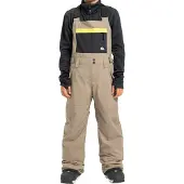Quiksilver - Skipbukser børn - Mash Up Youth Bib Fallen Rock til UnisexUld - Børnetoj Størrelse 14 År Gammel - Beige