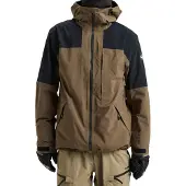 Quiksilver - Skijakker - Forever Stretch Gore-Tex Jacket Canteen til UnisexUld - Størrelse S - Brun