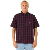 Rip Curl Raw Energy Plaid Kortærmet Skjorte