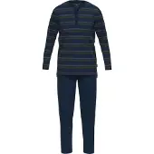 Tom Tailor Pyjamas kort mørkeblå / grøn / rød