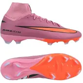 Nike Mercurial Superfly 10 Pro FG High-Top-fodboldstøvler - Pink