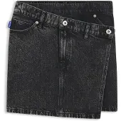 HUGO Nederdel 'Galaxy_1_B' black denim