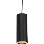QAZQA Smart pendellampe sort inkl. WiFi GU10 - Tubo