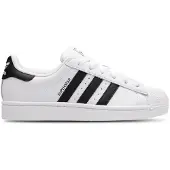 Adidas Sneaker low 'SUPERSTAR II' sort / hvid