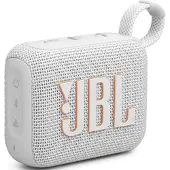 JBL Go 4 - Højttaler - til transportabel brug - trådløs - Bluetooth - App-kontrolleret - 4.2 Watt - hvid