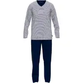Tom Tailor Pyjamas lang navy / hvid