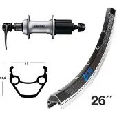 Exal Zx 19 26´´ V-brake Qr Baghjul