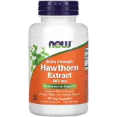 Now , Hvidtorn Ekstrakt, Extra Strength, 600 mg, 90 Veg Capsuler