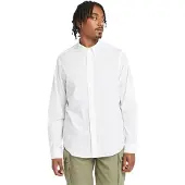 Timberland Solid Poplin Skjorte Med Lange ærmer