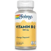 Solaray Vitamin B2 100mgr 100 Enheder