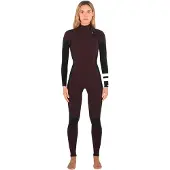 Hurley Plus 4/3 Mm Dame Våddragt I Neopren Med Lynlås I Brystet Og Lange ærmer