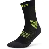 Cep Core Run Socks Mid Cut 5.0, løbestrømper, dame, sort/grøn