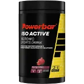Powerbar Isoactive Pulver Røde Frugter 600g 6 Enheder