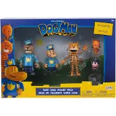 Dog Man Movie Action -siffror Multipack Set innehåller 2,5 tums skala siffror - inspirerade av Movie Toys Lil Petey Petey Chief och Flipp