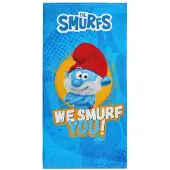 Otso Smurf We Smurf You! Mikrofiberhåndklæde