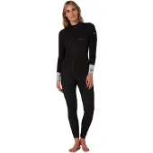Ocean & Earth Free Flex 3/2 Mm Dame Våddragt I Neopren Med Lange ærmer Og Lynlås På Ryggen