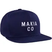 Makia Cascade Snapback Kasket