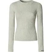 Pepe Jeans Pepe Jeanstil kvinder. PL7000025 Carla-trøje grå (S), Casual, Bomuld