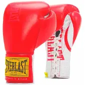 Everlast Fse 1910 Sparring Laced Læder Kunstige Boksehandsker