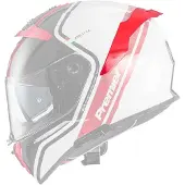 Premier Helmets Devil Hjelmens Bagspoiler