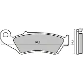 RMS Beauty Honda Cr 125/250cc 225100923 Sintrede Bremseklodser