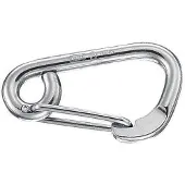 PLASTIMO Rustfrit Stål Asymmetrisk Karabinhage