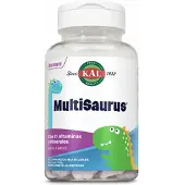 Kal Multisaurus Multivitamins And Minerals Tabletter Bær 60 Enheder