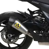 Arrow X-kone Short Titanium Suzuki Katana 1000 ´19-20 Ikke-godkendt Lyddæmper